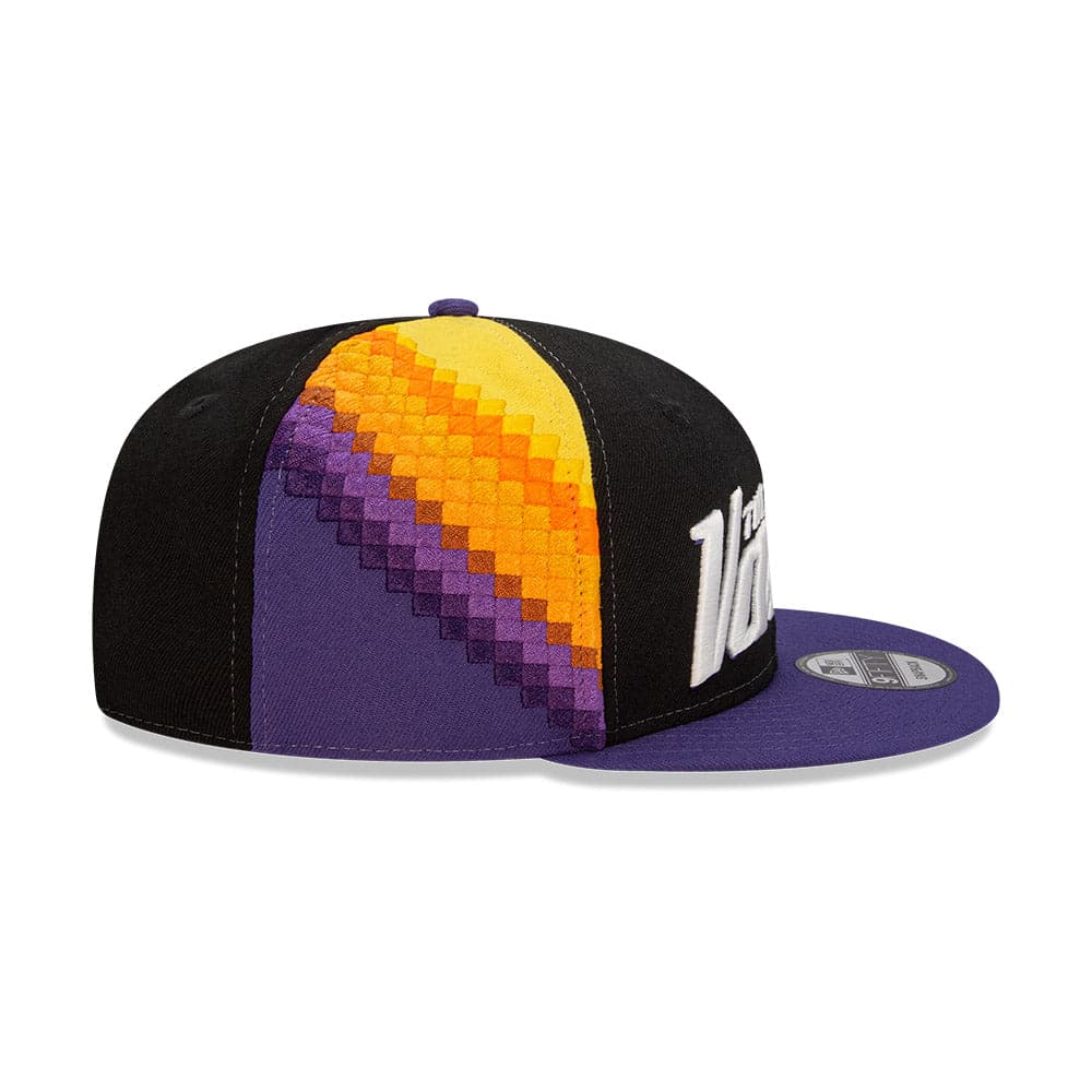 New Era Caps Phoenix Suns New Era NBA 21-22 City Edition 9FIFTY Snapback Hat - BLACK