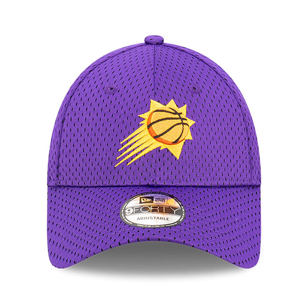 New Era Caps Phoenix Suns New Era NBA Name Sidepatch Mesh 9FORTY Snapback Hat - Purple