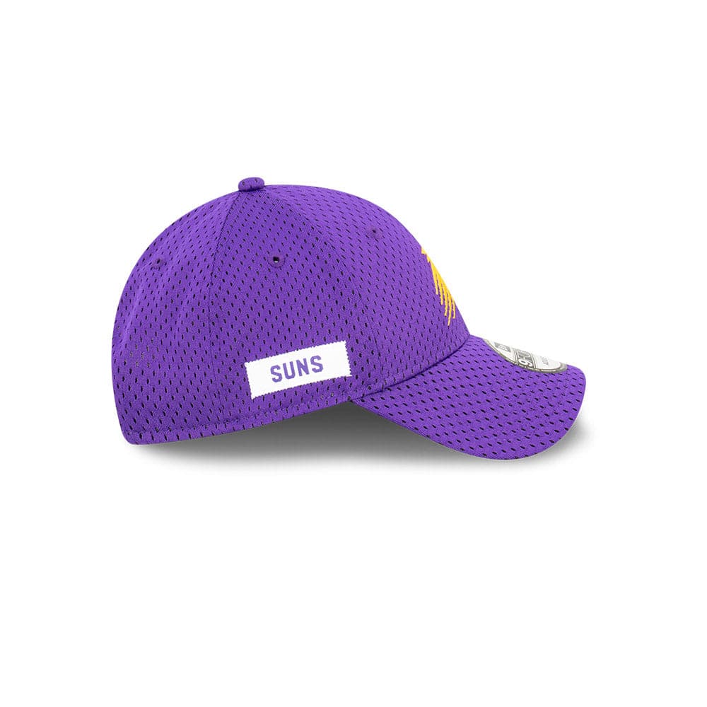 New Era Caps Phoenix Suns New Era NBA Name Sidepatch Mesh 9FORTY Snapback Hat - Purple