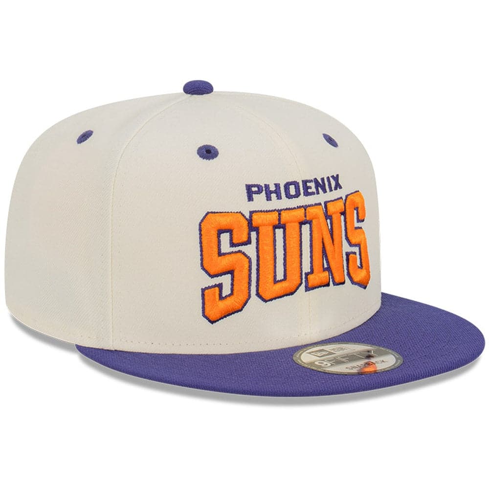 New Era Caps Phoenix Suns New Era NBA Pro Arch 9FIFTY Snapback Hat - Chrome