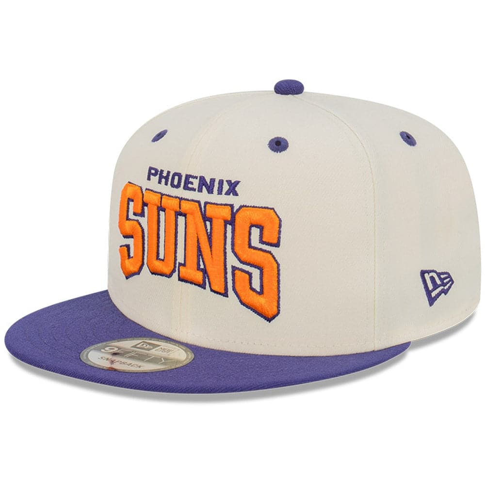 New Era Caps Phoenix Suns New Era NBA Pro Arch 9FIFTY Snapback Hat - Chrome