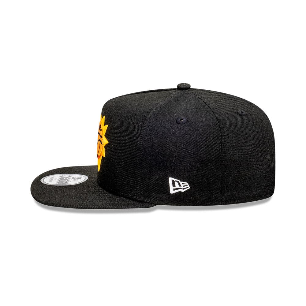 New Era Caps Phoenix Suns New Era NBA Team 9FIFTY A-Frame Snapback Hat - Black