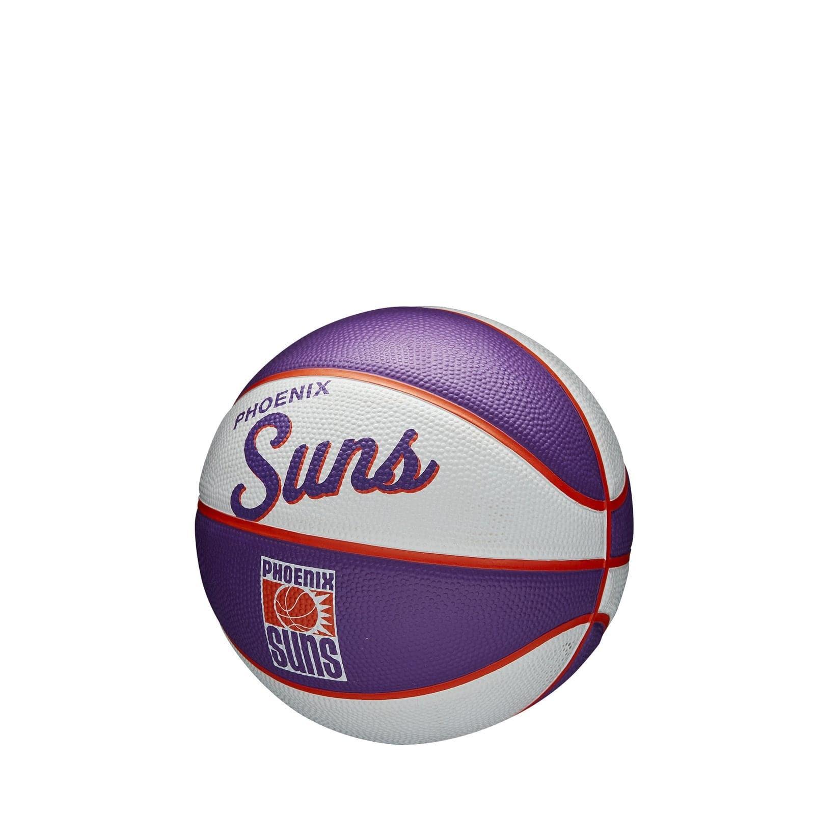 Wilson Sporting Goods Balls Phoenix Suns Wilson NBA Team Retro Mini Outdoor Basketball Ball