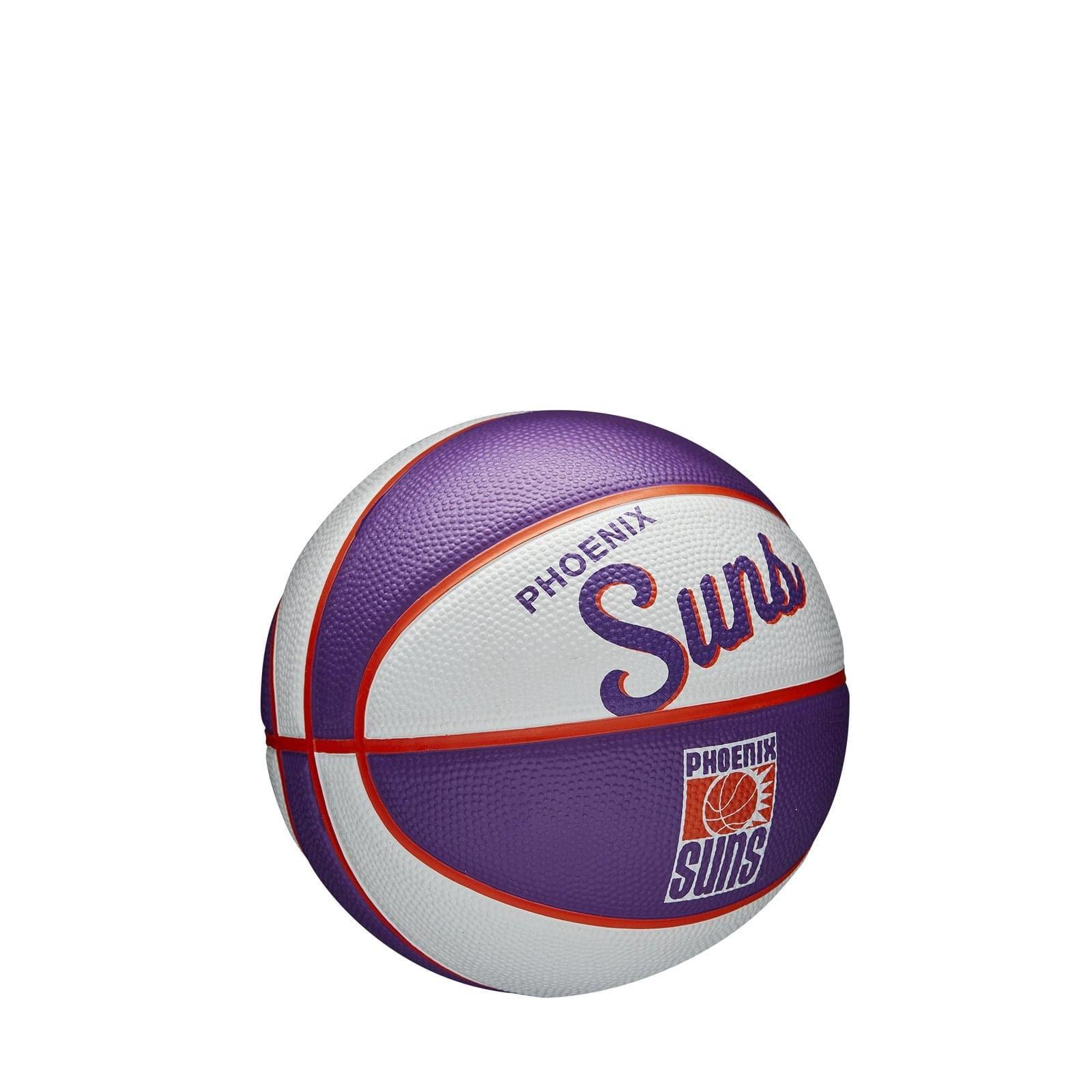 Wilson Sporting Goods Balls Phoenix Suns Wilson NBA Team Retro Mini Outdoor Basketball Ball