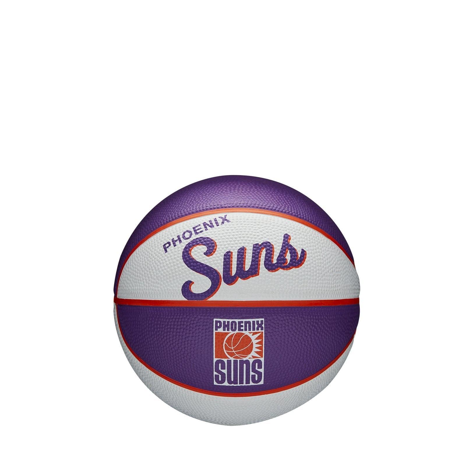 Wilson Sporting Goods Balls Phoenix Suns Wilson NBA Team Retro Mini Outdoor Basketball Ball