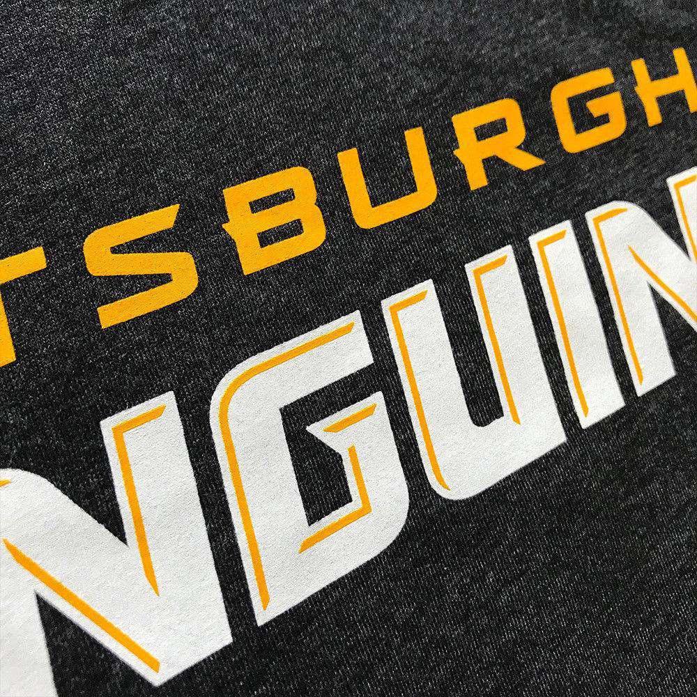 47 Brand T-Shirts Pittsburgh Penguins '47 NHL MVP Club T-Shirt - Charcoal Marle
