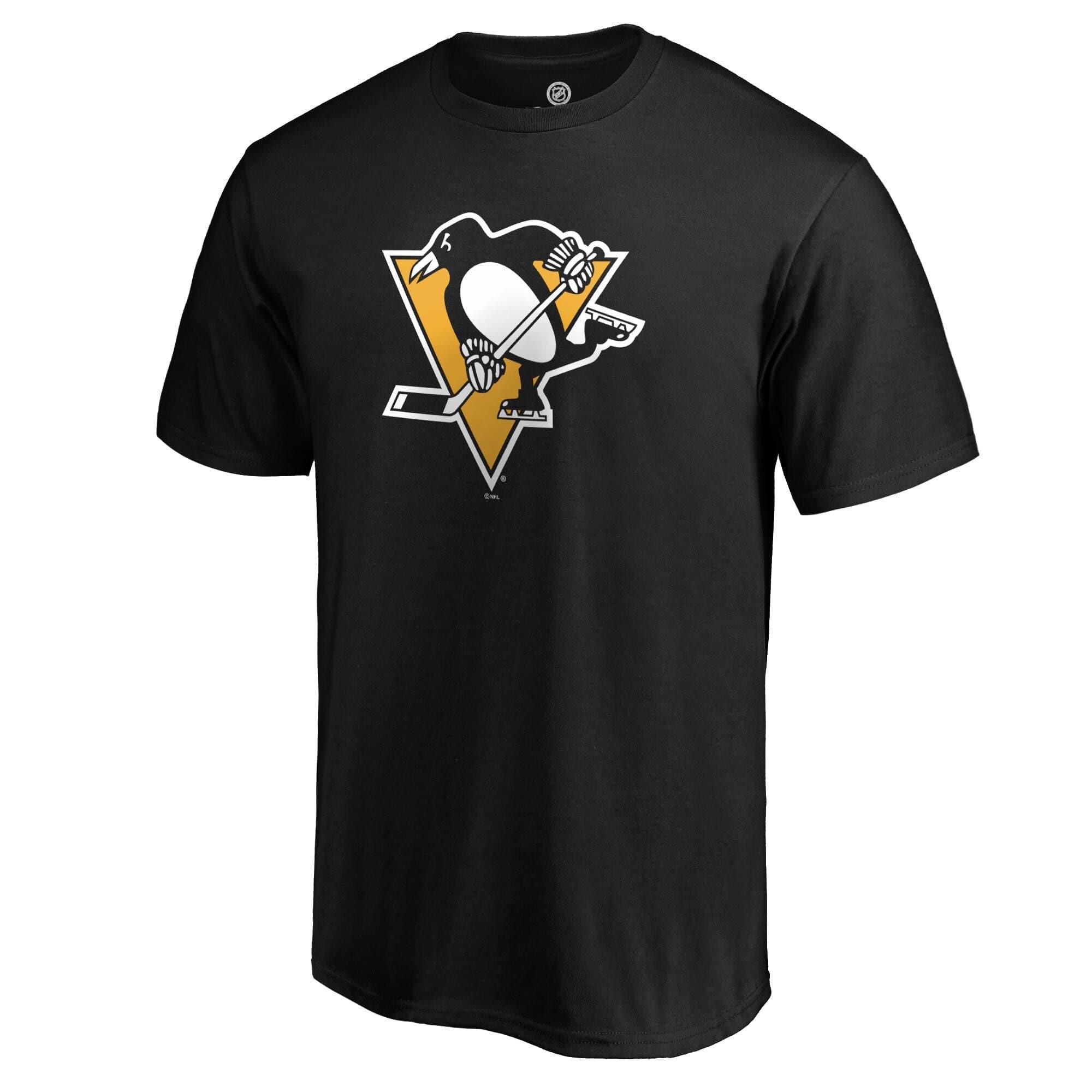 NHL Branded T-Shirts Pittsburgh Penguins NHL Team Logo T-Shirt - Black