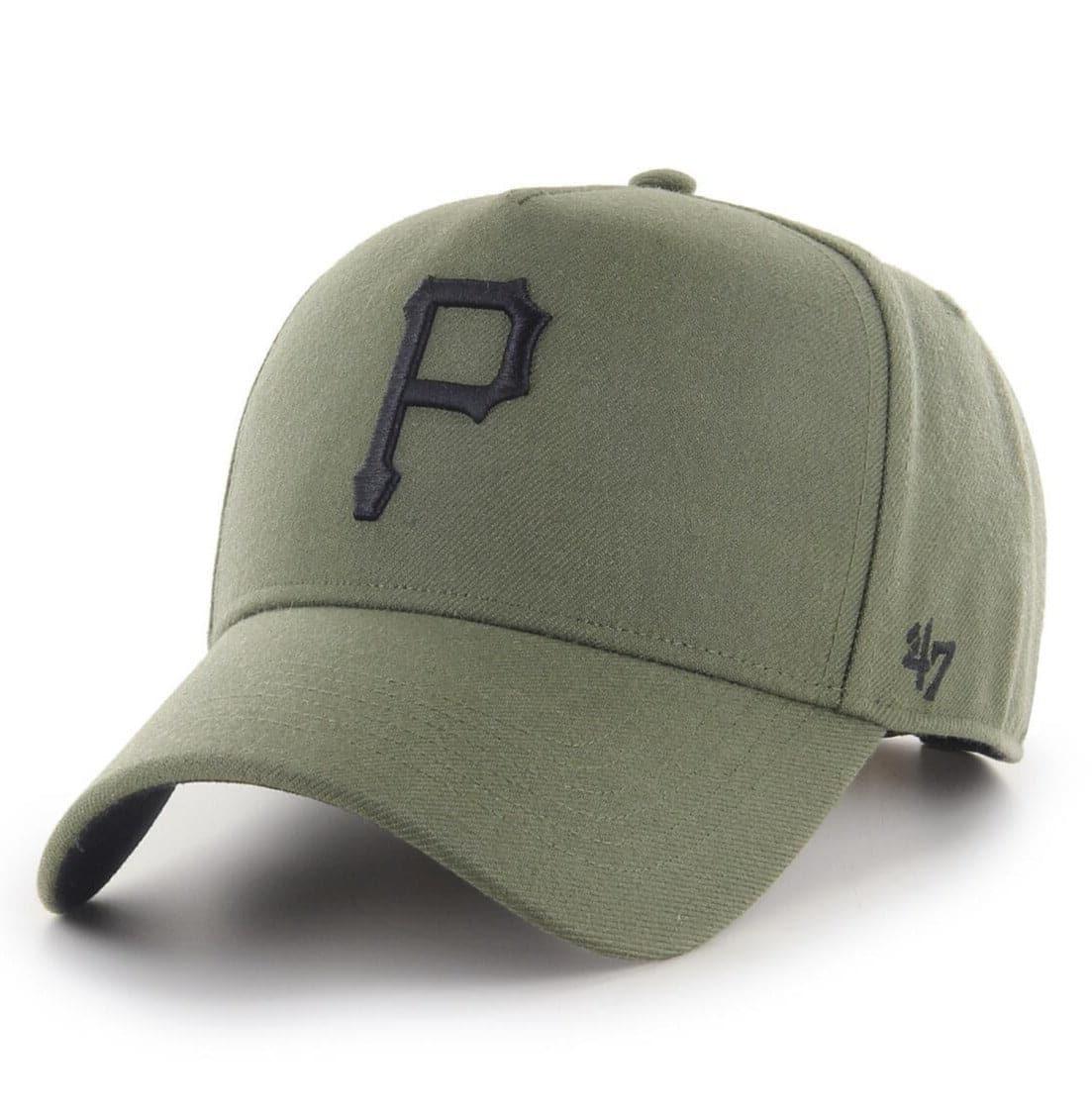 47 Brand Caps Pittsburgh Pirates ‘47 MLB MVP DT Pinch Curve Snapback Hat - Sandalwood