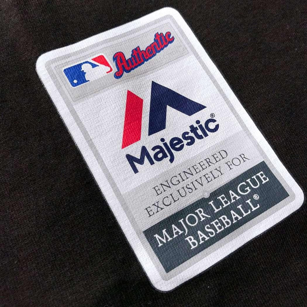 Majestic Athletic T-Shirts Pittsburgh Pirates Majestic MLB Authentic Team Drive T-Shirt - Black