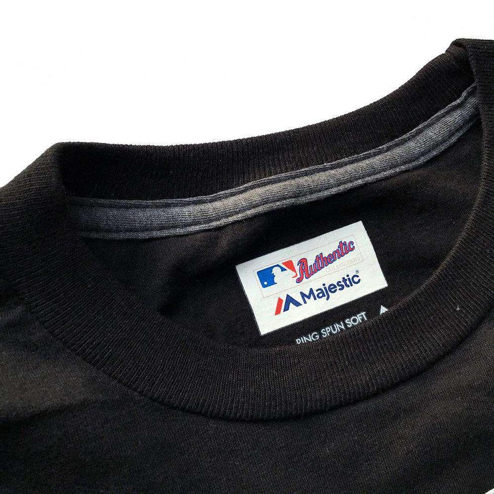 Majestic Athletic T-Shirts Pittsburgh Pirates Majestic MLB Authentic Team Drive T-Shirt - Black