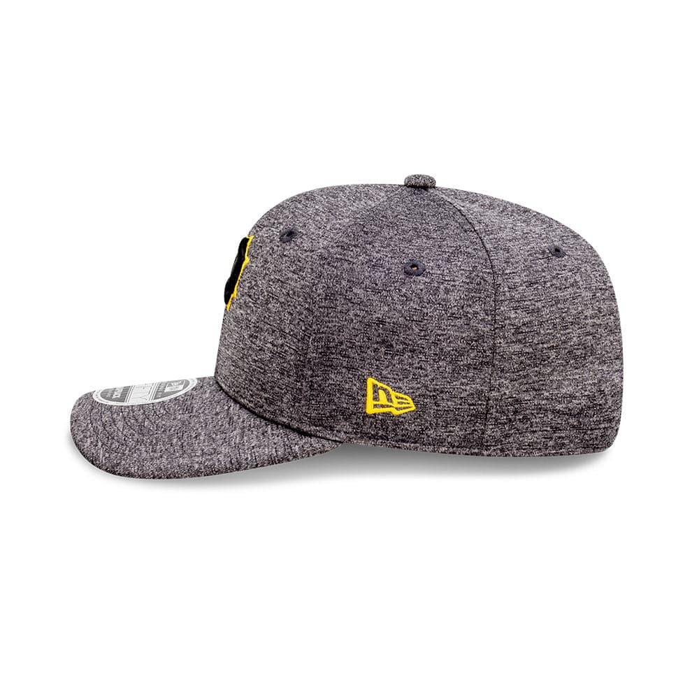 New Era Caps Pittsburgh Pirates New Era MLB Shadow Tech 9FIFTY Pre-Curved Snapback Hat - Graphite