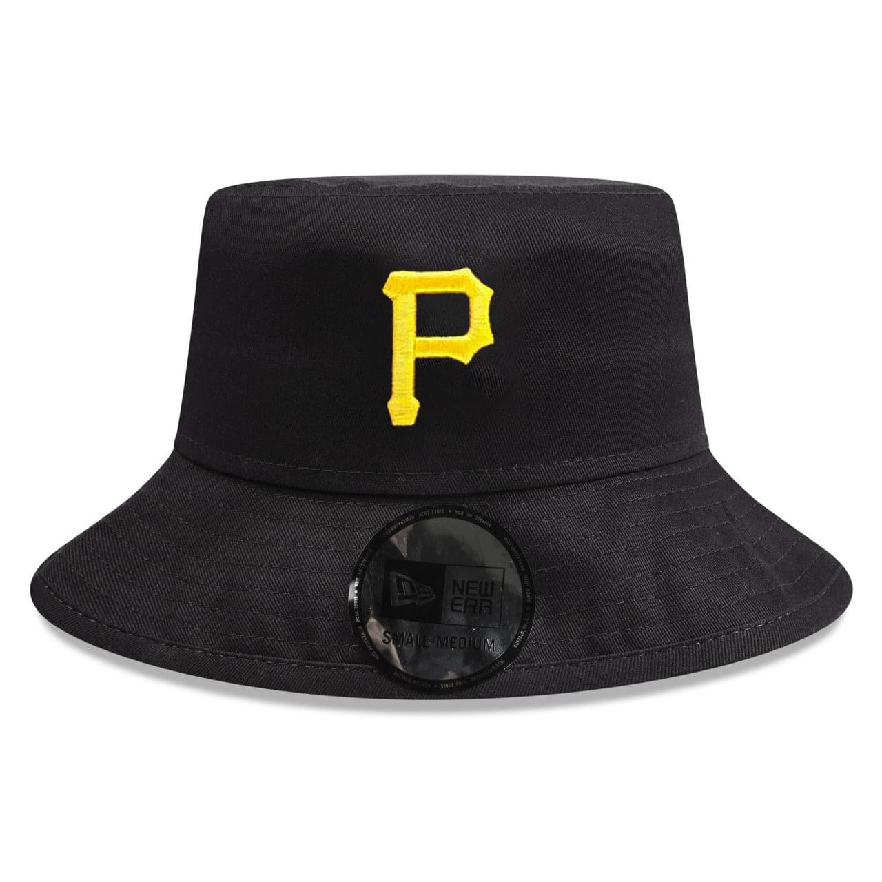 New Era Caps Pittsburgh Pirates New Era MLB Team Bucket Hat - Black