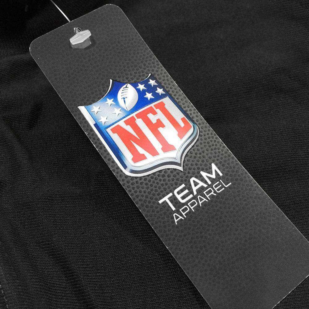 Majestic Athletic Jumpers Pittsburgh Steelers Majestic NFL Team Logo Zip Hoodie Jumper - Asphalt