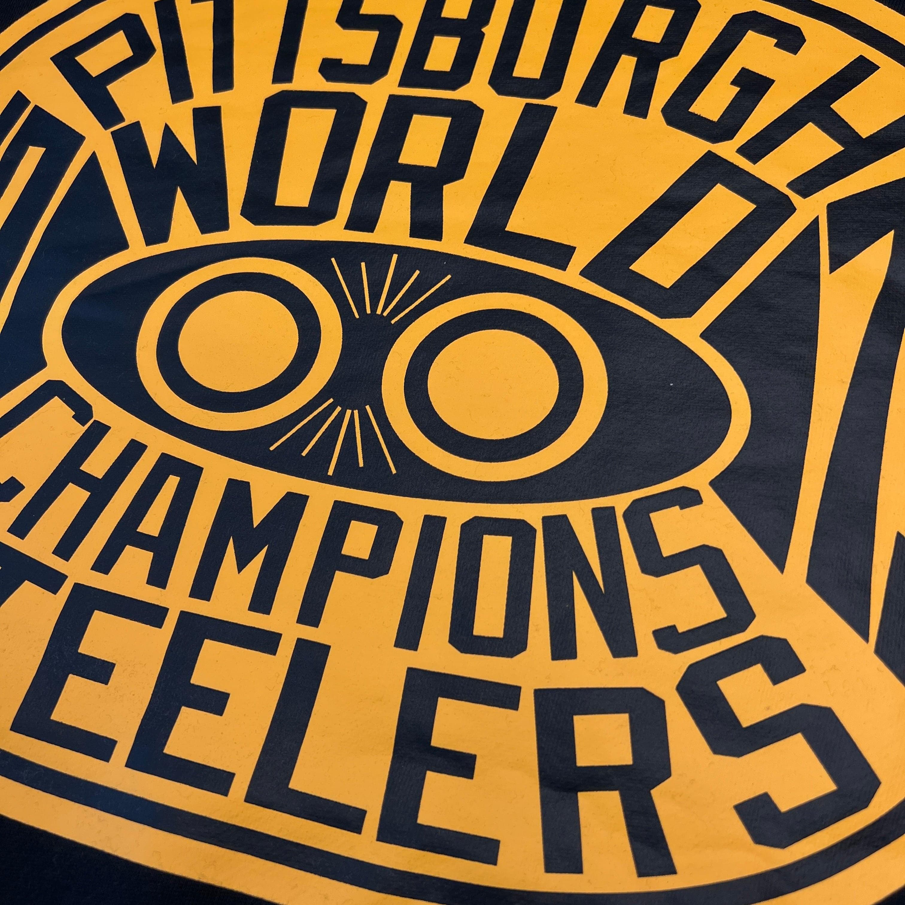 Mitchell And Ness Jumpers Pittsburgh Steelers Mitchell & Ness NFL All Over 2.0 Crew Jumper - Yellow