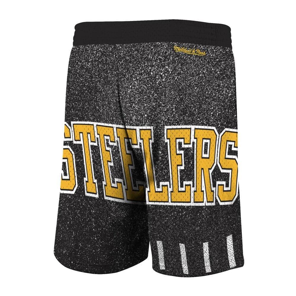 Mitchell And Ness Shorts Pittsburgh Steelers Mitchell & Ness NFL Jumbotron Subliminated Shorts
