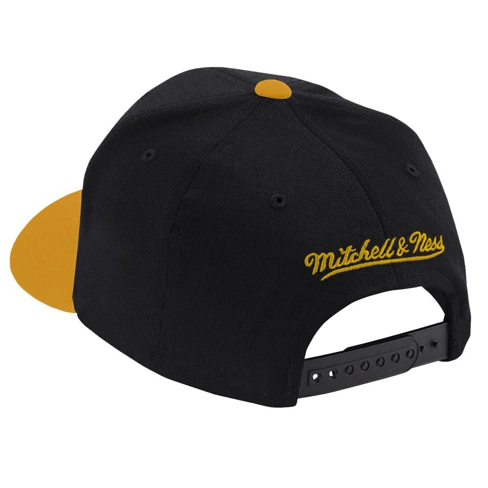 Mitchell And Ness Caps Pittsburgh Steelers Mitchell & Ness NFL Team Spirit 110 Curve Snapback Hat - Black