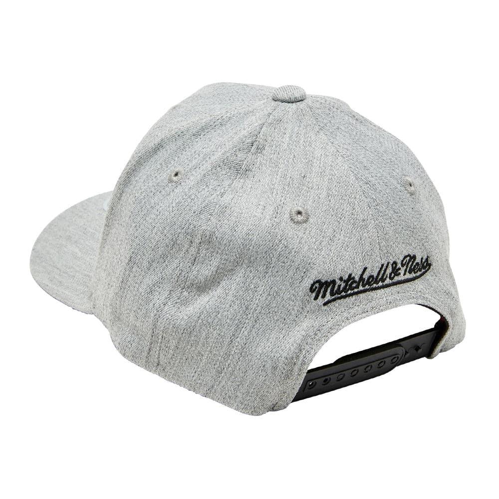 Mitchell And Ness Caps Pittsburgh Steelers Mitchell & Ness NFL Throwback Curve Snapback Hat - Heather Grey
