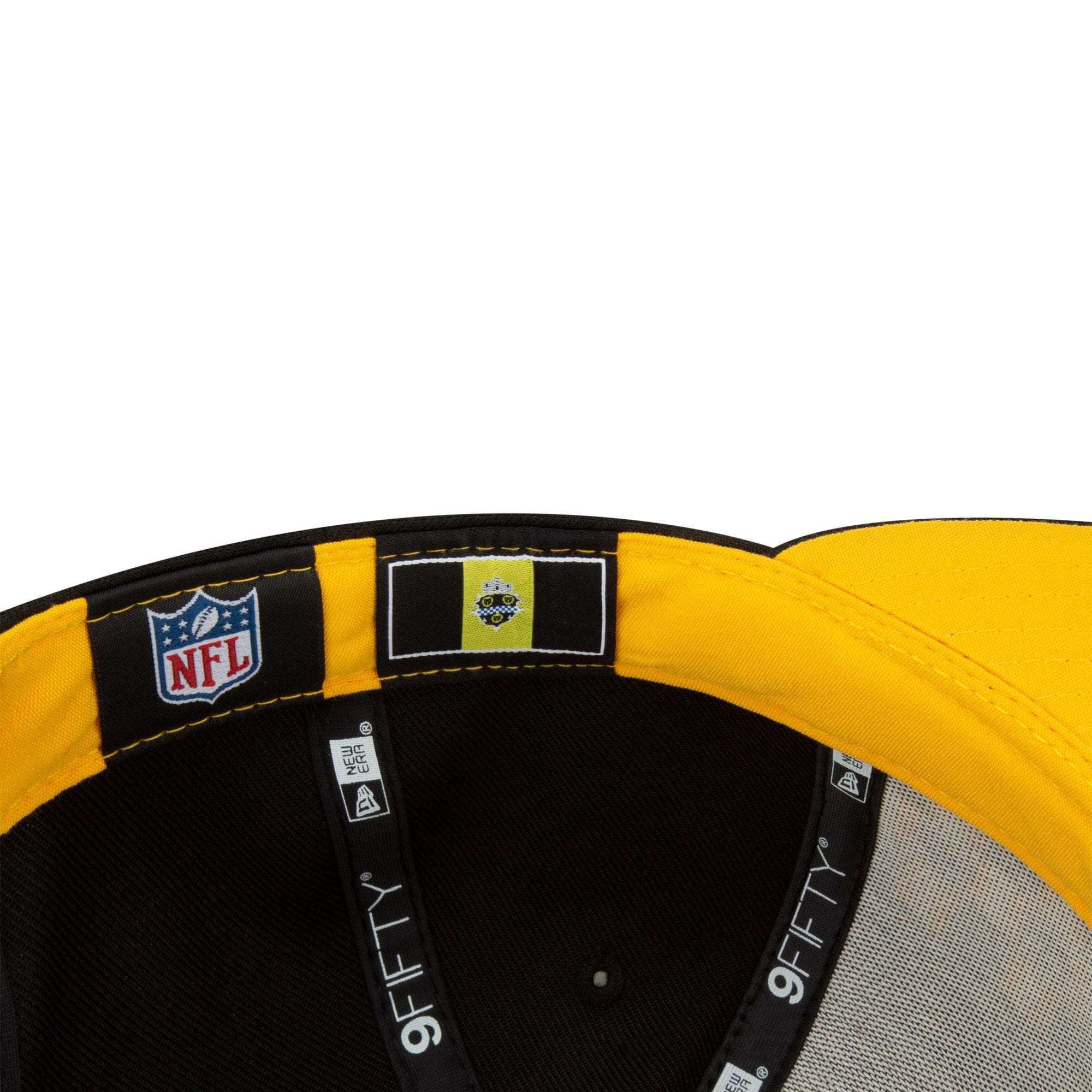 New Era Caps Pittsburgh Steelers New Era 2019 NFL Draft 9FIFTY Snapback Hat – Black