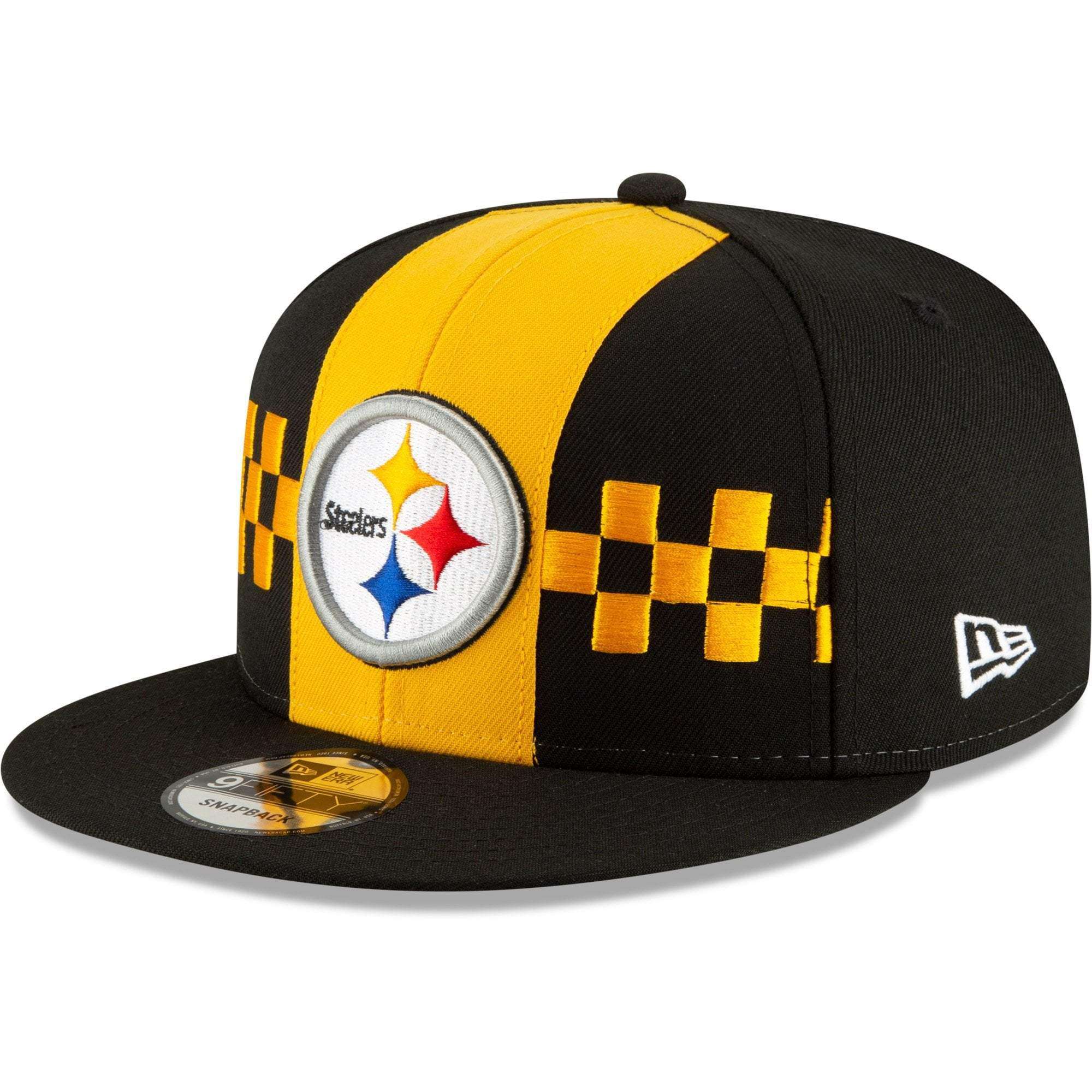 New Era Caps Pittsburgh Steelers New Era 2019 NFL Draft 9FIFTY Snapback Hat – Black