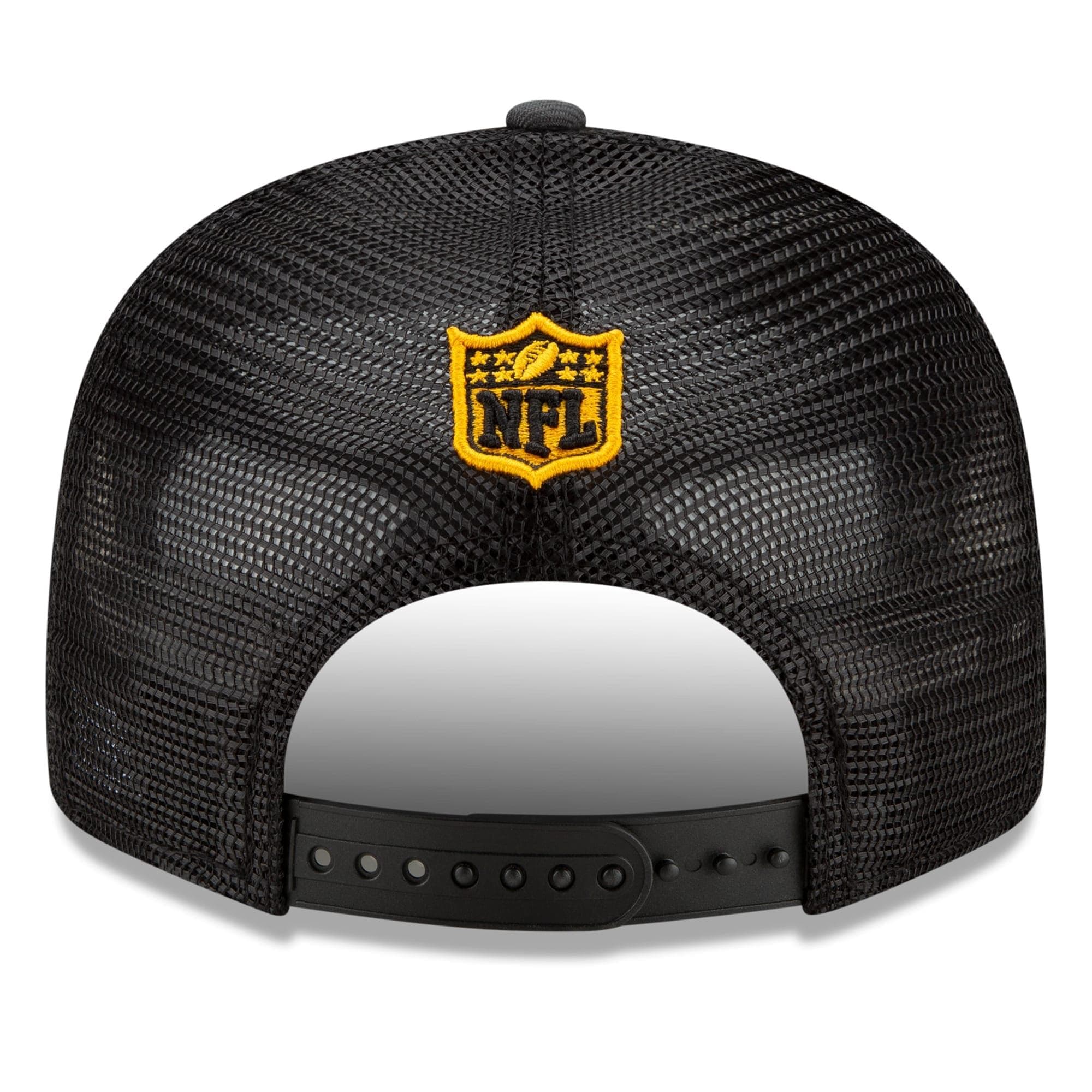 New Era Caps Pittsburgh Steelers New Era 2021 NFL Draft 9FIFTY Snapback Hat - Graphite