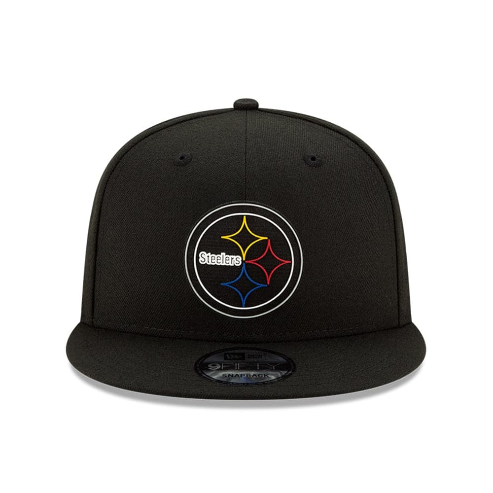 New Era Caps Pittsburgh Steelers New Era NFL 2020 Draft 9FIFTY Snapback Hat - Black