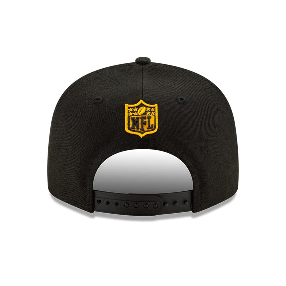 New Era Caps Pittsburgh Steelers New Era NFL 2020 Draft 9FIFTY Snapback Hat - Black