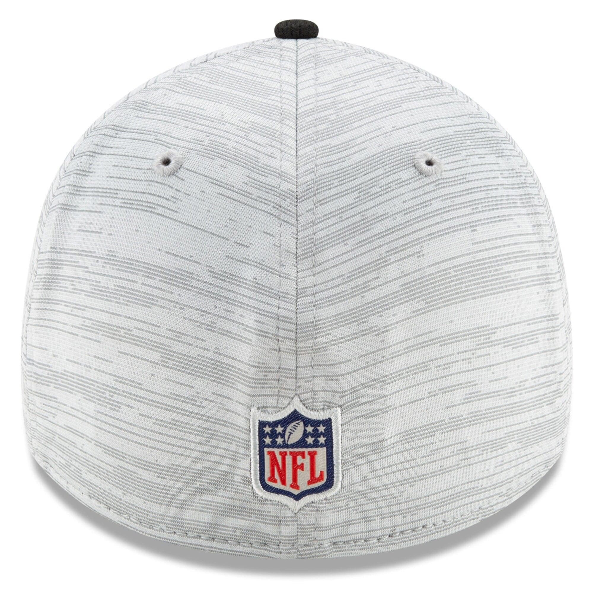 New Era Caps Pittsburgh Steelers New Era NFL 2021 Training Camp 39THIRTY Flex Fit Curve Hat - Grey