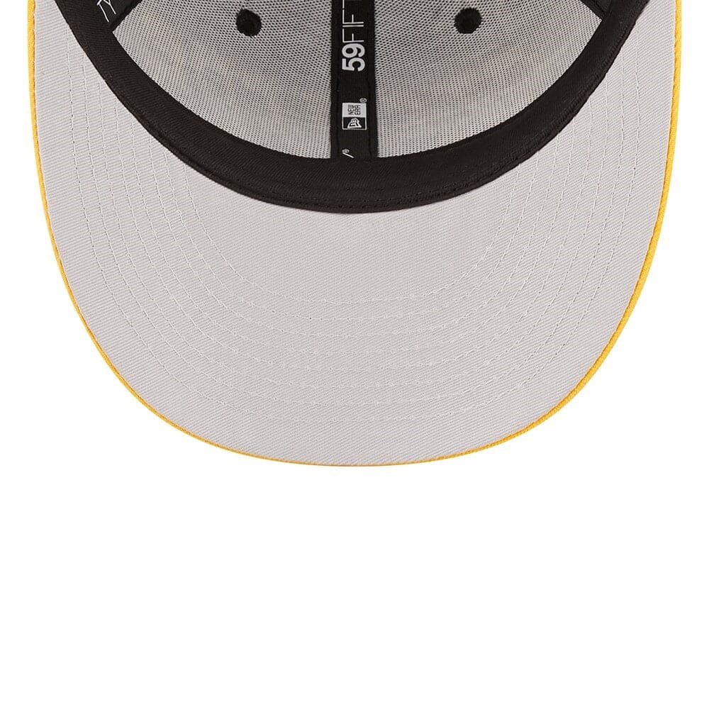 New Era Caps Pittsburgh Steelers New Era NFL 2022 Draft Low Profile 59FIFTY Fitted Hat - Black