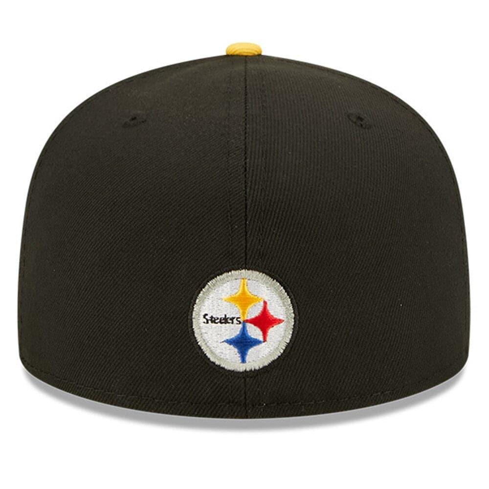 New Era Caps Pittsburgh Steelers New Era NFL 22 Draft 59FIFTY Fitted Hat - Black