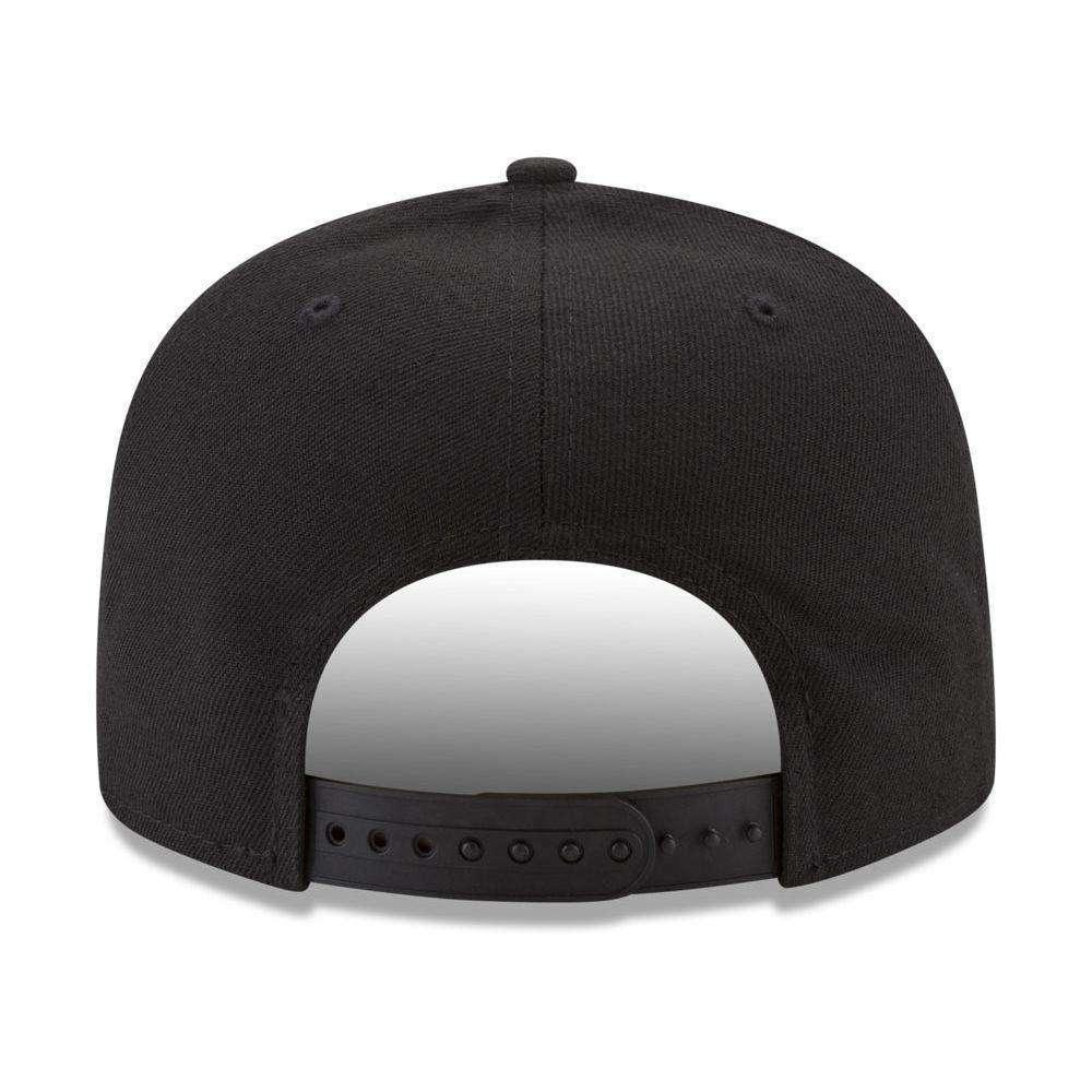 New Era Caps Pittsburgh Steelers New Era NFL Black & White 9FIFTY Snapback Hat