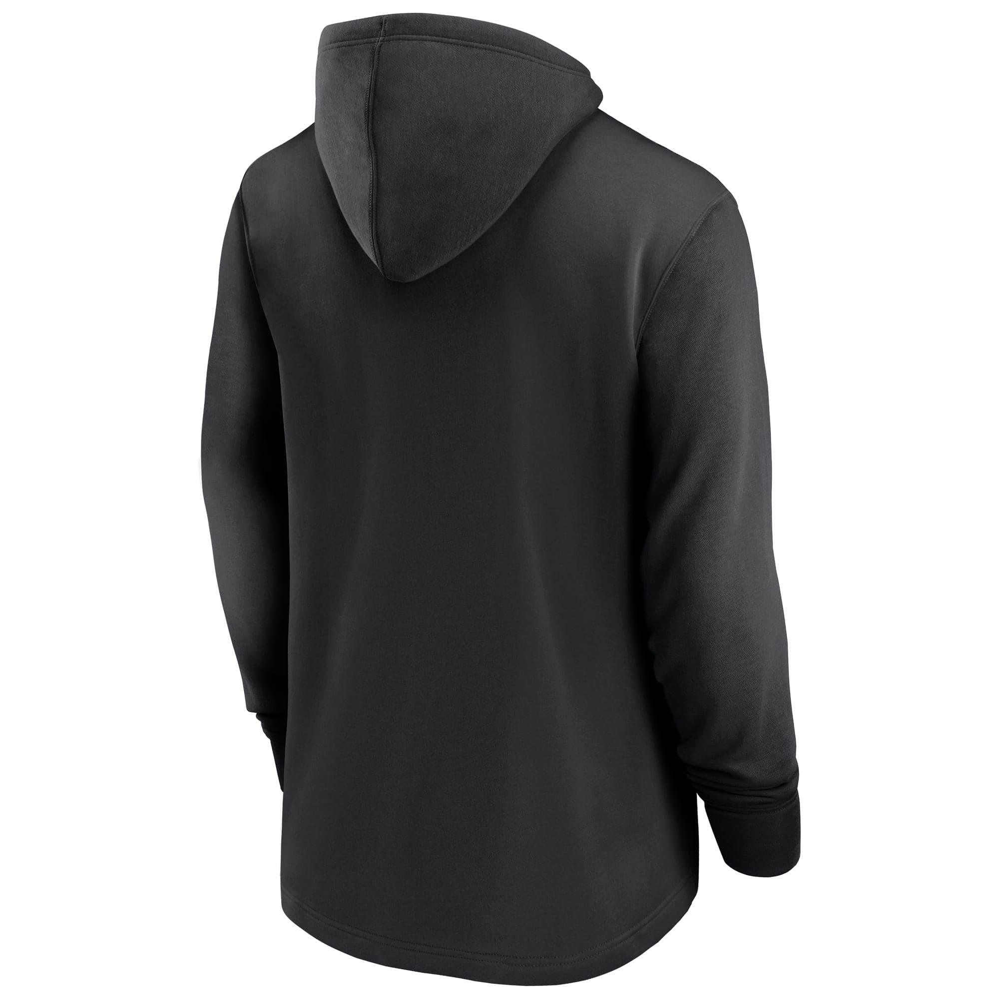 Nike Jumpers Pittsburgh Steelers Nike NFL Historic Fleece Hoodie Jumper - Black