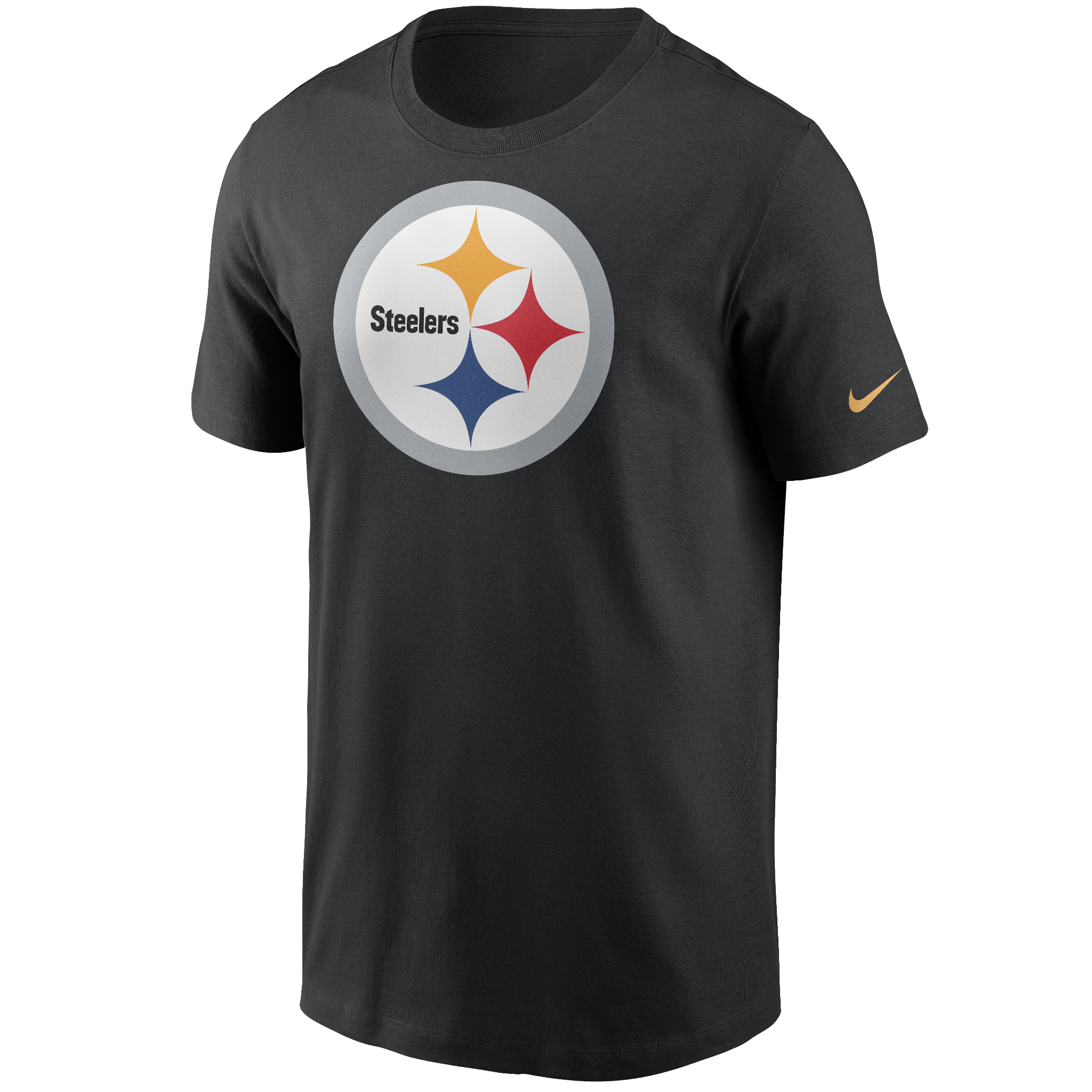 Nike T-Shirts Pittsburgh Steelers Nike NFL Team Logo Essential T-Shirt - Black