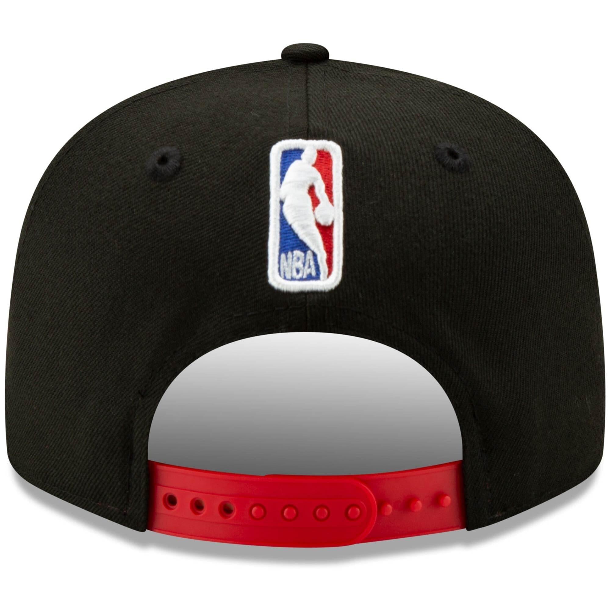 New Era Caps Portland Trail Blazers New Era NBA 2020 Back Half 9FIFTY Snapback Hat - Black