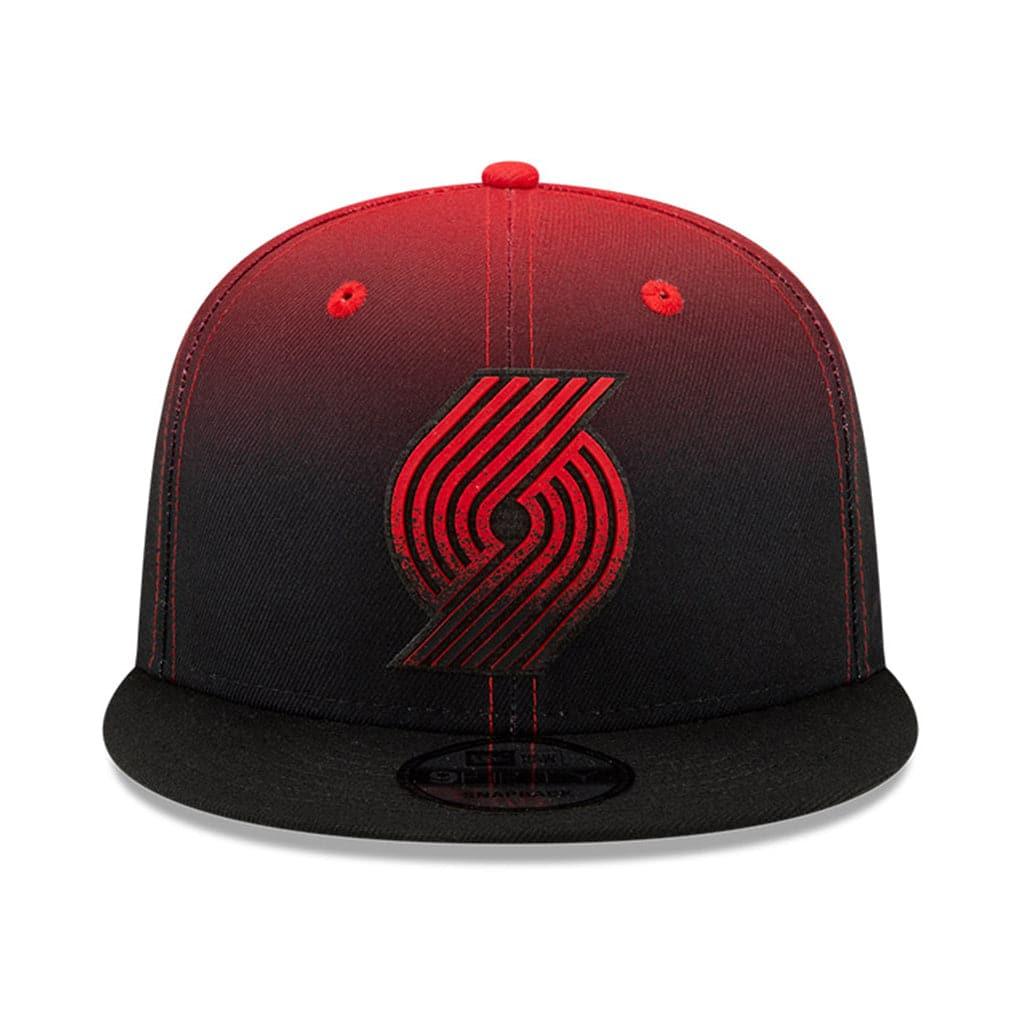 New Era Caps Portland Trail Blazers New Era NBA 2021 Back Half 9FIFTY Snapback Hat - Red