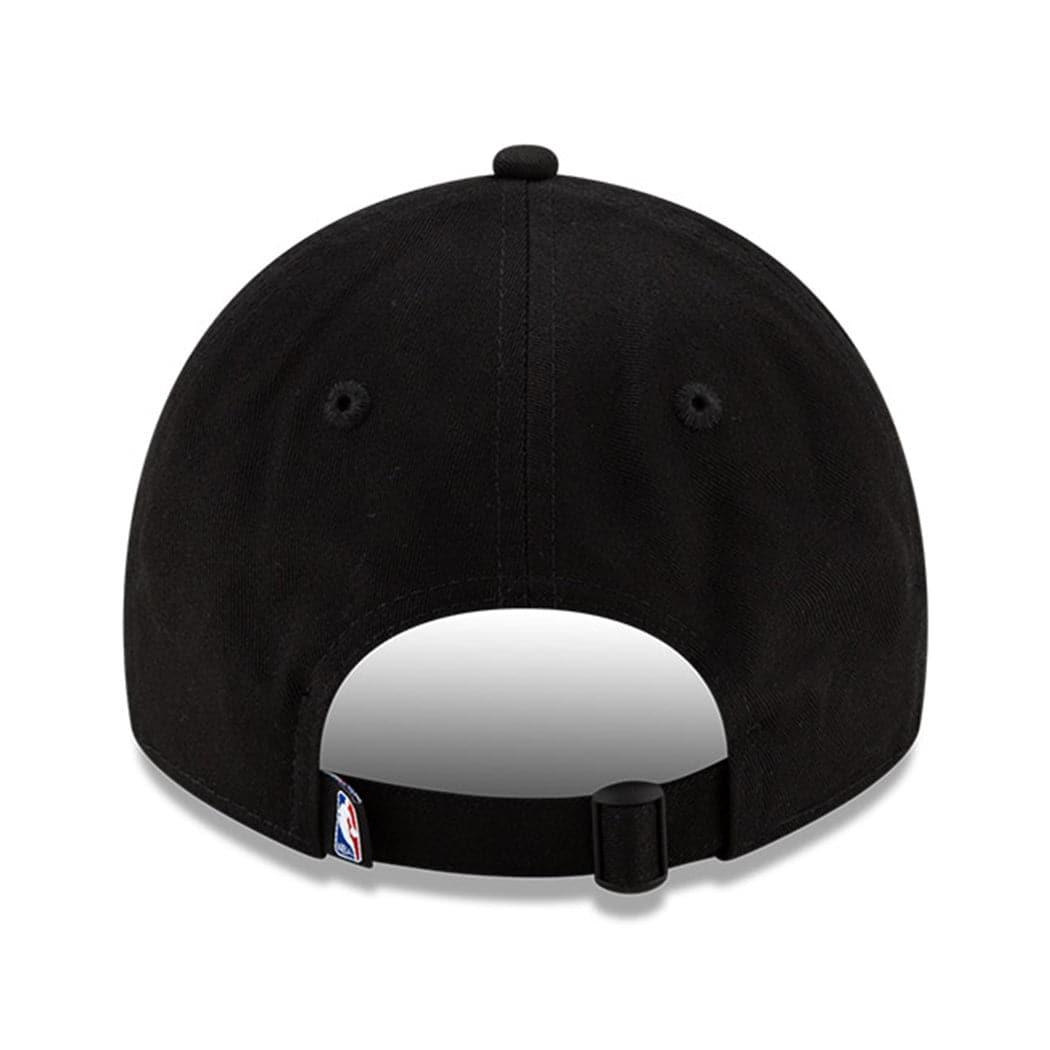 New Era Caps Portland Trail Blazers New Era NBA 2021 Back Half 9TWENTY Curved Hat - Black