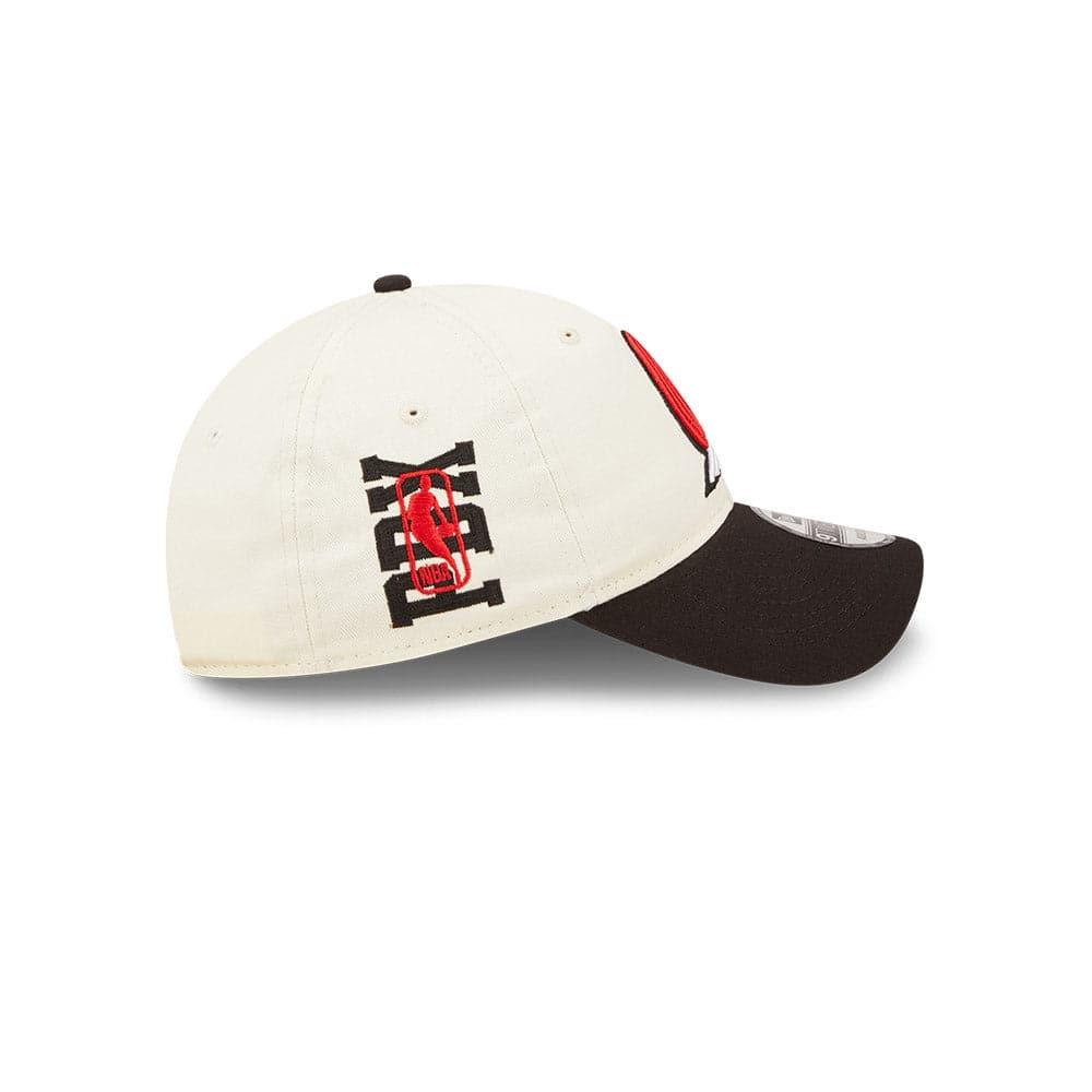 New Era Caps Portland Trail Blazers New Era NBA 2022 Draft 9TWENTY Strapback Hat - Cream