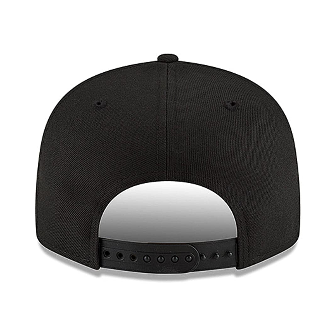 New Era Caps Portland Trail Blazers New Era NBA 21-22 Back Half 9FIFTY Snapback Hat - Black