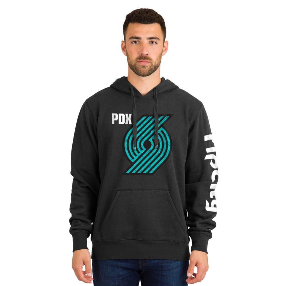 New Era Jumpers Portland Trail Blazers New Era NBA 22-23 City Edition Hoodie Jumper - Blue