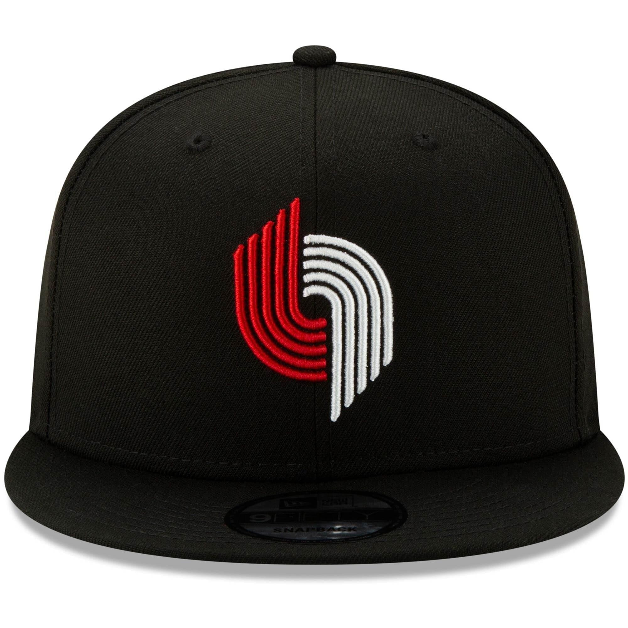 New Era Caps Portland Trail Blazers New Era NBA Hardwood Classics Nights 9FIFTY Snapback Hat - Black