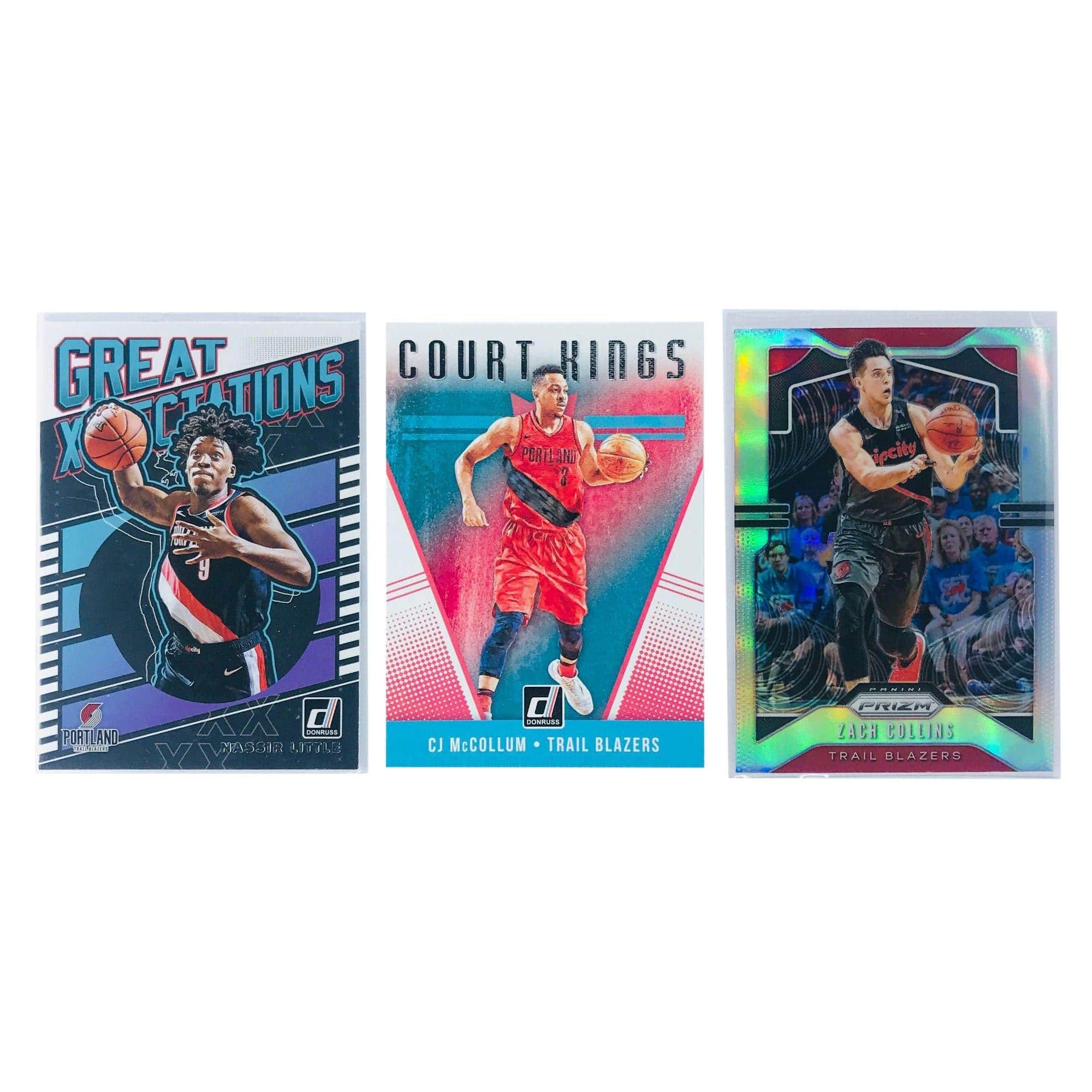 Panini Cards Portland Trail Blazers Panini NBA 3 Insert/Parallel Card Set