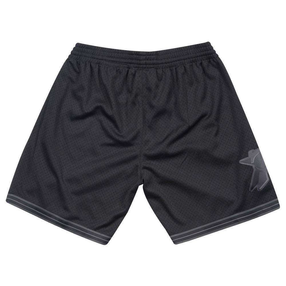 Philadelphia 76ers Mitchell & Ness NBA Tonal Black Swingman Shorts