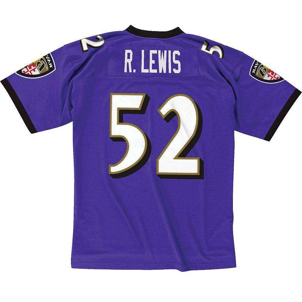 Ray Lewis Baltimore Ravens Mitchell & Ness NFL Legacy Jersey - Purple