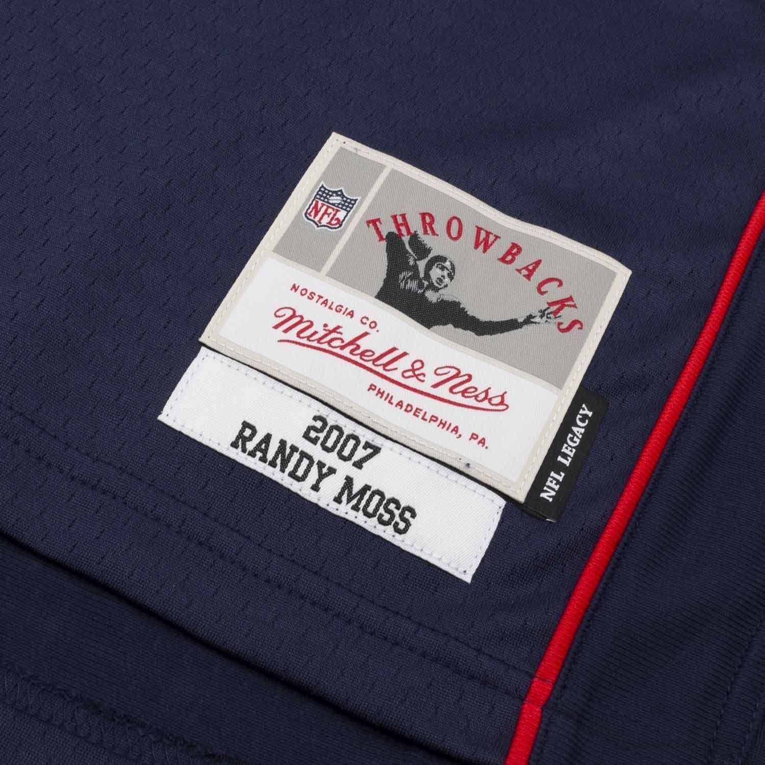 Mitchell And Ness Jerseys Randy Moss New England Patriots Mitchell & Ness NFL Legacy Jersey - Navy