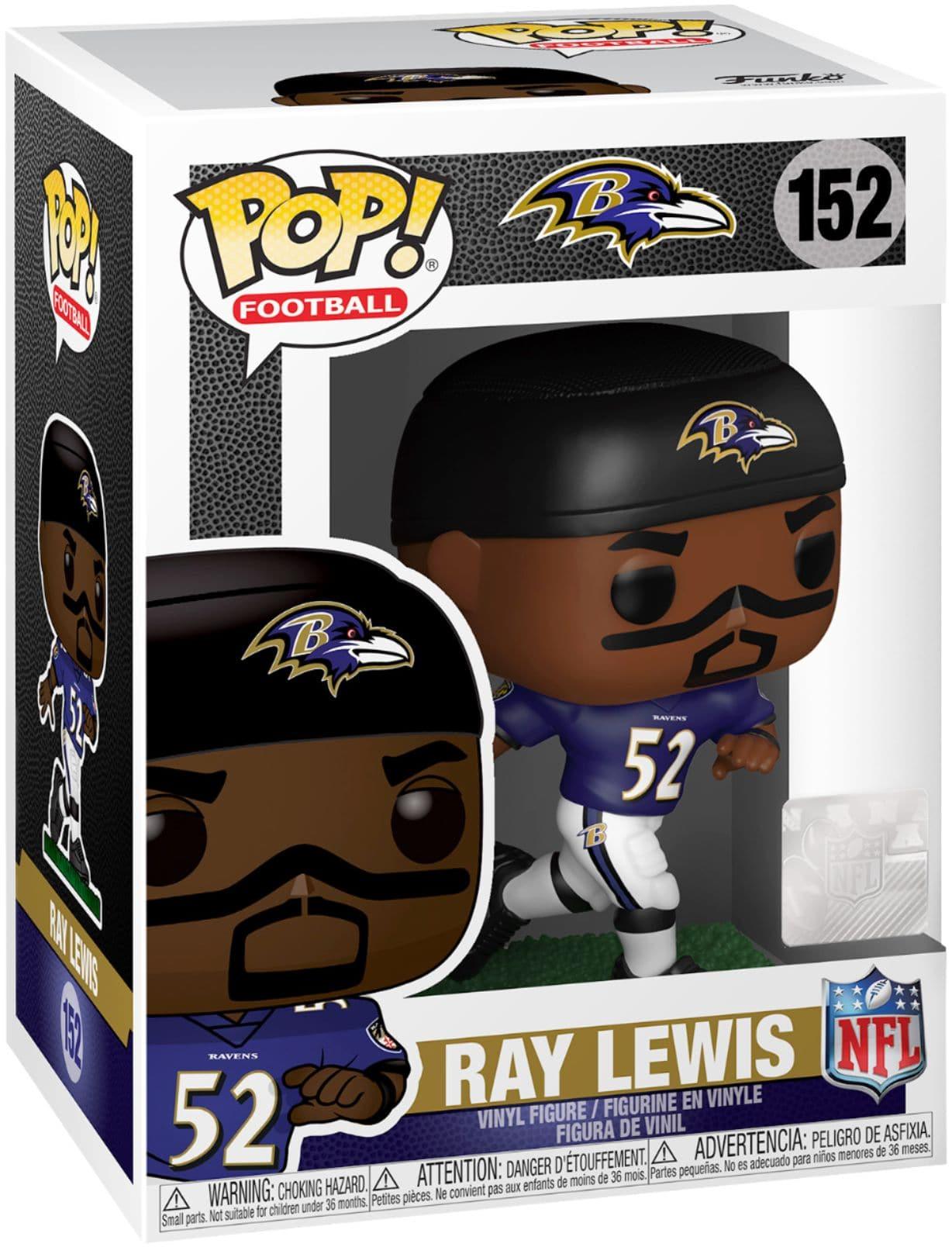 Funko Figures Ray Lewis Baltimore Ravens Funko NFL Legends 152 Pop Vinyl 3.75" Figure - Purple