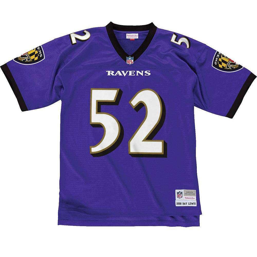 Mitchell And Ness Jerseys Ray Lewis Baltimore Ravens Mitchell & Ness NFL Legacy Jersey - Purple