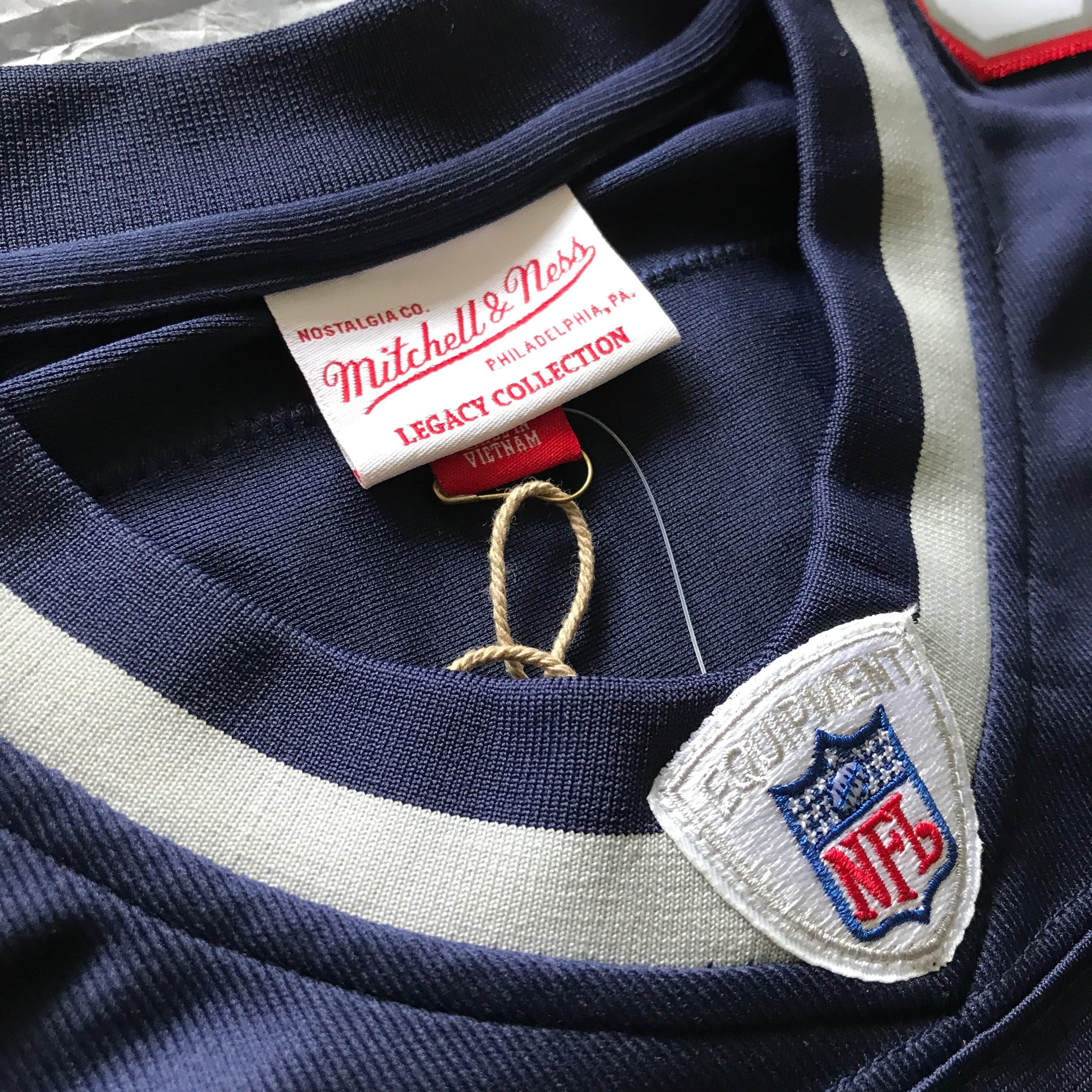 Mitchell And Ness Jerseys Richard Seymour New England Patriots Mitchell & Ness NFL 2003 Legacy Jersey - Navy