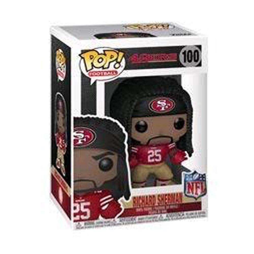 Funko Figures Richard Sherman San Francisco 49ers NFL Funko Pop Vinyl 3.75" Figure - Red