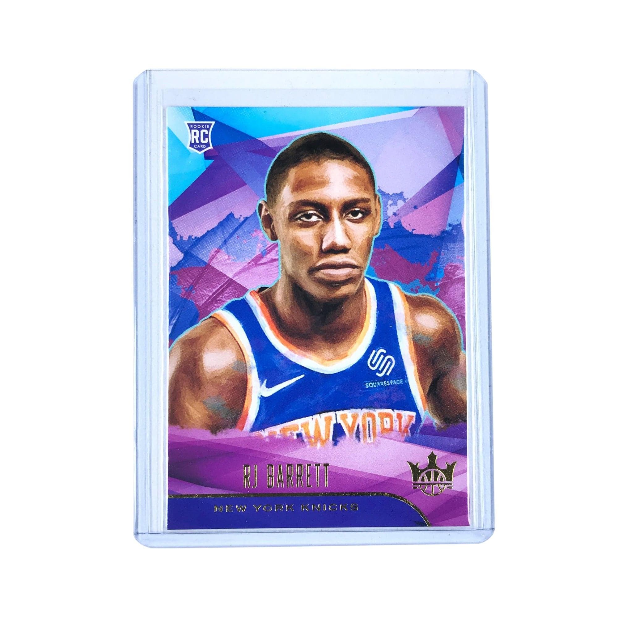 Panini Cards RJ Barrett New York Knicks 2019-20 Panini Court Kings NBA Level 1 Card