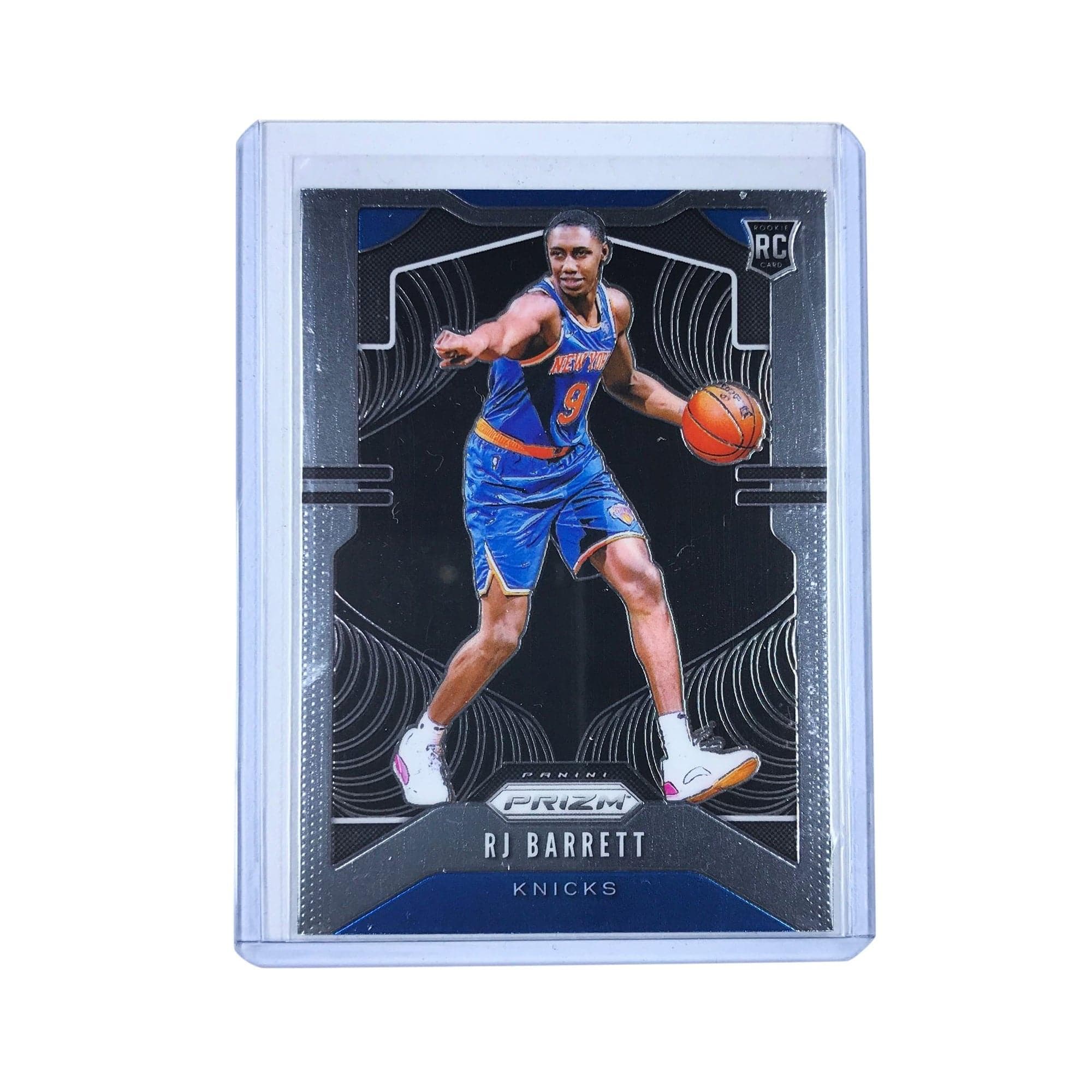 Panini Cards RJ Barrett New York Knicks 2019-20 Panini Prizm NBA Rookie Base Card