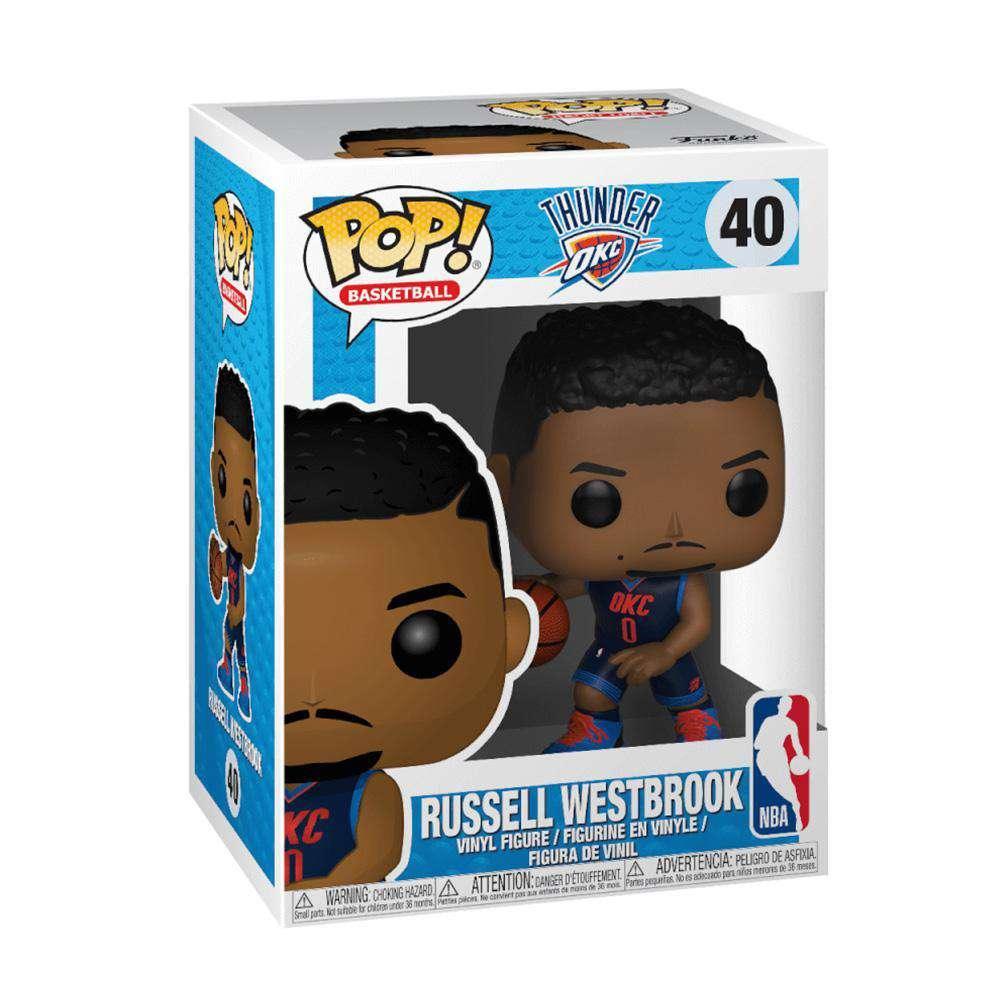 Funko Figures Russell Westbrook Oklahoma City Thunder Funko NBA Pop 3.75" Figure - Navy
